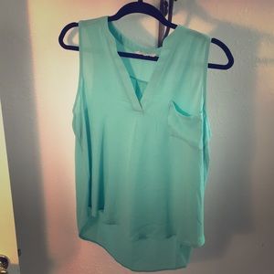Lush Tank-Mint Green